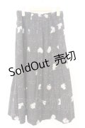 Franche Lippee / ホロスコープたっぷりスカート M クロ O-26-02-10-006-LO-SK-OW-OS