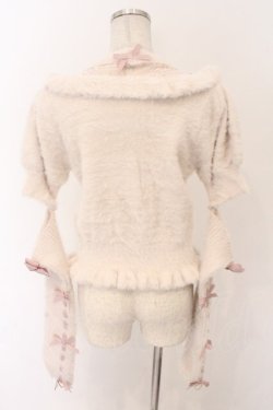 画像2: LIZ LISA / アームウォーマー3連リボンニット 0 ピンク O-26-02-10-057-LO-TO-OW-OS