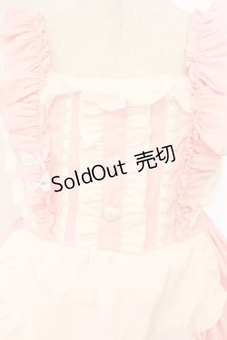 画像2: 海外ロリィタ / エプロンデザインジャンパースカート  ピンク O-26-02-10-001-LO-OP-OW-OS