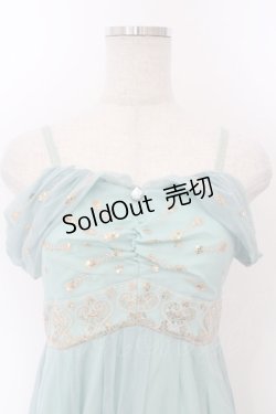 画像2: Secret Honey / スパンコール刺繍ロングワンピース（ジャスミンver.） 2 グリーン O-26-02-10-013-CA-OP-OW-OS