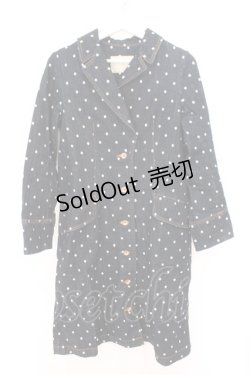 画像1: Franche Lippee / ゆきんこデニムロングコート インディゴ M O-26-02-10-002-LO-CO-OW-ZTC004