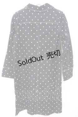 画像2: Franche Lippee / ゆきんこデニムロングコート インディゴ M O-26-02-10-002-LO-CO-OW-ZTC004