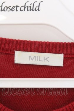 画像3: MILK / Twinkleカーディガン  アカ O-26-02-10-018-ML-TO-OW-OS