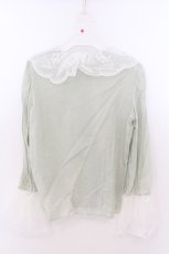 画像3: MILK / ベルブラウス  グリーン O-26-02-10-019-ML-BL-OW-OS (3)