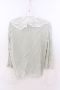 画像3: MILK / ベルブラウス  グリーン O-26-02-10-019-ML-BL-OW-OS