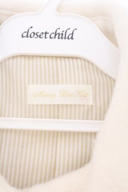 画像3: Melody BasKet / プチリボンショートコート  アイボリー O-26-02-10-021-LO-CO-OW-OS