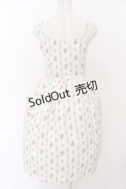 画像3: MILK / ローズガーランドドレス  ミントブルーウォールペーパー O-26-02-10-024-ML-OP-OW-OS