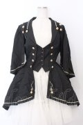 Silent Mars（海外ロリータブランド） / 堕月の法則ジャケット  クロ O-26-02-12-1046-LO-JA-YM-OS