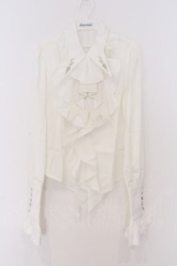 画像1: Silent Mars（海外ロリータブランド） / 堕月の法則ブラウス  シロ O-26-02-12-1047-LO-BL-YM-OS