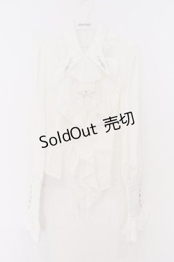 画像1: Silent Mars（海外ロリータブランド） / 堕月の法則ブラウス  シロ O-26-02-12-1047-LO-BL-YM-OS