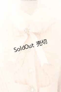 画像2: LIZ LISA / ダブルリボンニットファーポンチョ 0 ピンク O-26-02-12-1009-LO-JA-OW-OS