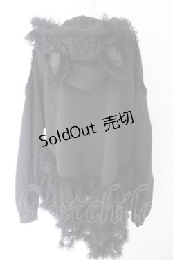 画像3: HANGRY&ANGRY / H&A CAT LACE EARS DRESS PARKA　パーカー  ブラック O-26-02-12-1001-HN-TO-OW-OS