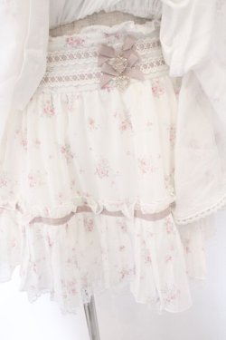 画像2: LIZ LISA / オフショルシフォンセットアップ 0 シロ O-26-02-12-1027-LO-OP-OW-OS