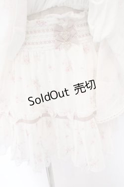 画像2: LIZ LISA / オフショルシフォンセットアップ 0 シロ O-26-02-12-1027-LO-OP-OW-OS