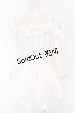 画像3: LIZ LISA / オフショルシフォンセットアップ 0 シロ O-26-02-12-1027-LO-OP-OW-OS