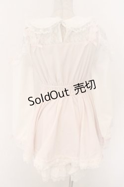 画像3: LIZ LISA / トリプルリボンフリルセットアップ 0 ピンク O-26-02-12-1029-LO-OP-OW-OS