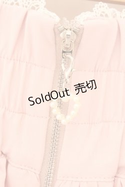 画像2: DearMyLove / リボンパールチェーンレースフリルスカート S ベビーピンク O-26-02-12-1032-EL-SK-OW-OS