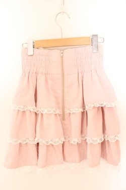 画像2: Ank Rouge / おリボンティアードスカパン M ピンク O-26-02-12-1033-CA-SK-OW-OS