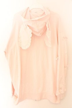 画像2: Ank Rouge / ギンガムリボンうさみみパーカー M ピンク O-26-02-12-1004-CA-TO-OW-OS