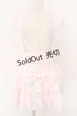 画像1: Ank Rouge / コルセットジャンパースカート M ピンク O-26-02-12-1042-CA-OP-OW-OS