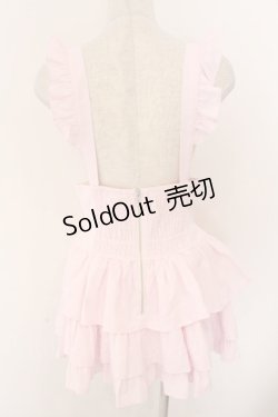 画像2: Ank Rouge / コルセットジャンパースカート M ピンク O-26-02-12-1042-CA-OP-OW-OS