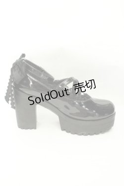 画像4: Rojita / バックリボン厚底シューズ XL クロ O-26-02-12-005-LO-SH-OW-OS