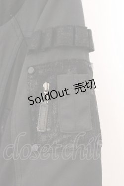 画像3: Qutie Frash / ミリタリーコート  ブラック O-26-02-14-027-QU-CO-OW-OS