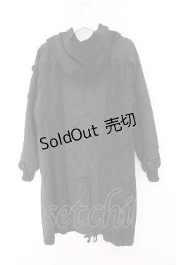 画像4: Qutie Frash / ミリタリーコート  ブラック O-26-02-14-027-QU-CO-OW-OS