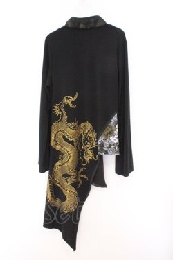 画像4: Qutie Frash / チャイナチュニック  ブラック O-26-02-14-028-QU-TO-OW-OS