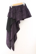 Qutie Frash / アシメラップスカート  パープル O-26-02-14-032-QU-SK-OW-OS