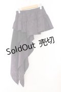 Qutie Frash / アシメラップスカート  パープル O-26-02-14-032-QU-SK-OW-OS