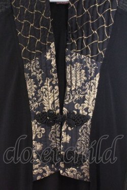 画像2: Qutie Frash / チャイナロングベスト  ブラック O-26-02-14-034-QU-TO-OW-OS