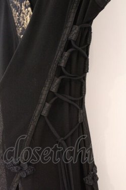 画像3: Qutie Frash / チャイナロングベスト  ブラック O-26-02-14-034-QU-TO-OW-OS