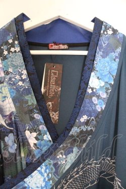 画像2: Qutie Frash / 肩あき着物カーデ  ブルー O-26-02-14-036-QU-TO-OW-OS