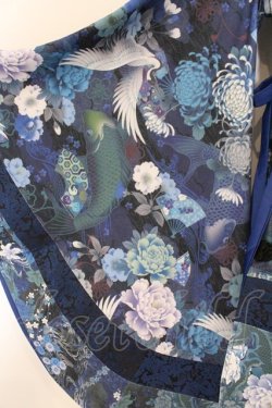 画像4: Qutie Frash / 肩あき着物カーデ  ブルー O-26-02-14-036-QU-TO-OW-OS