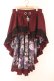 画像1: Qutie Frash / 和柄ラップスカート  ボルドー×パープル O-26-02-14-037-QU-TO-OW-OS (1)