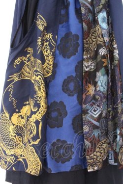 画像2: Qutie Frash / 8部丈ハカマパンツ  ブルー O-26-02-14-039-QU-PA-OW-OS