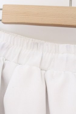 画像4: Qutie Frash / 3段フリルロングスカート  ホワイト O-26-02-14-040-QU-SK-OW-OS