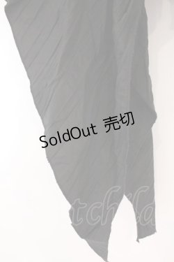 画像3: Qutie Frash / 2023年プレミアム-蘿月-アシメスカート  ブラック O-26-02-14-042-QU-SK-OW-OS