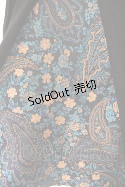 画像5: Qutie Frash / 和柄チャイナワンピ  ブルー O-26-02-14-043-QU-OP-OW-OS