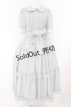 画像1: axes femme kawaii / ロマンティックフリルワンピース M グリーン O-26-02-14-004-AX-OP-YM-OS