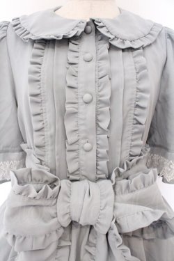 画像2: axes femme kawaii / ロマンティックフリルワンピース M グリーン O-26-02-14-004-AX-OP-YM-OS