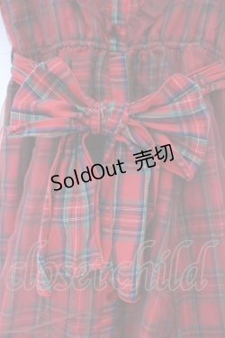 画像3: LIZ LISA / ハートチェックワンピース 0 アカ O-26-02-14-049-LO-OP-OW-OS