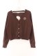 画像1: m petit by misako / UVカットサマーカーディガン S ブラウン O-26-02-14-052-LO-TO-OW-OS (1)