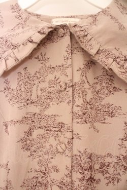 画像2: m petit by misako / トワルドジュイセーラーワンピース S ピンク O-26-02-14-053-LO-OP-OW-OS