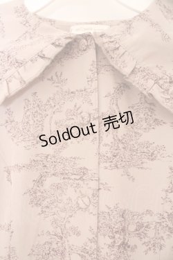 画像2: m petit by misako / トワルドジュイセーラーワンピース S ピンク O-26-02-14-053-LO-OP-OW-ZT0225L