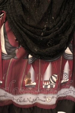 画像2: NIBBLE POISON / ダークナイトサーカススカート M ワイン O-26-02-14-059-0-JA-OW-OS