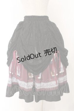 画像4: NIBBLE POISON / ダークナイトサーカススカート M ワイン O-26-02-14-059-0-JA-OW-OS