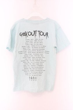 画像2: WORLD WIDE LOVE！(Rydia) / 猫バンド風Tシャツ 1 ミントブルー O-26-02-14-062-PU-TO-OW-OS