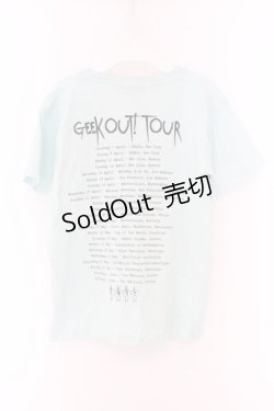 画像2: WORLD WIDE LOVE！(Rydia) / 猫バンド風Tシャツ 1 ミントブルー O-26-02-14-062-PU-TO-OW-OS